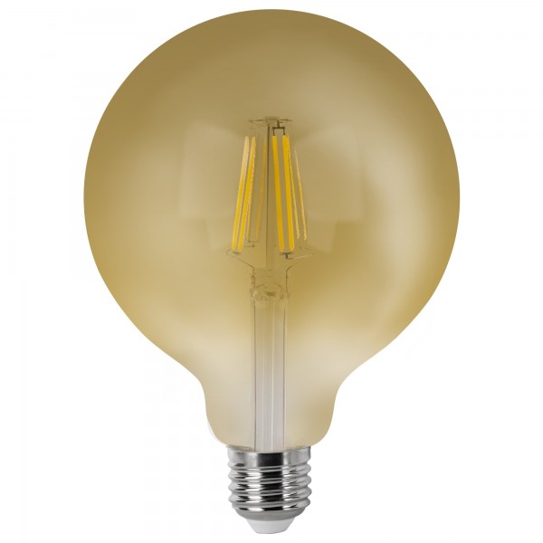 Bomb.led filam.vintage globo g125 e27 6w (caja de 6 unidades)