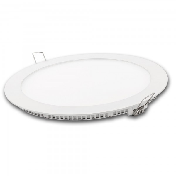 Downlight led redondo blanco 12w.fria