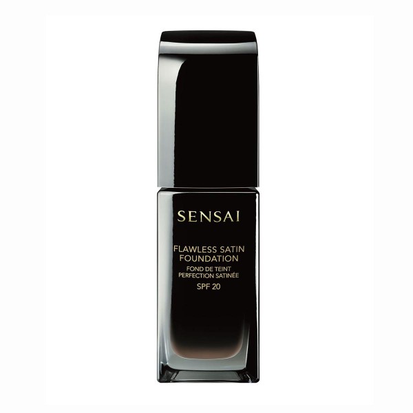 Sensai flawless satin foundation fs206 brown beige 30ml
