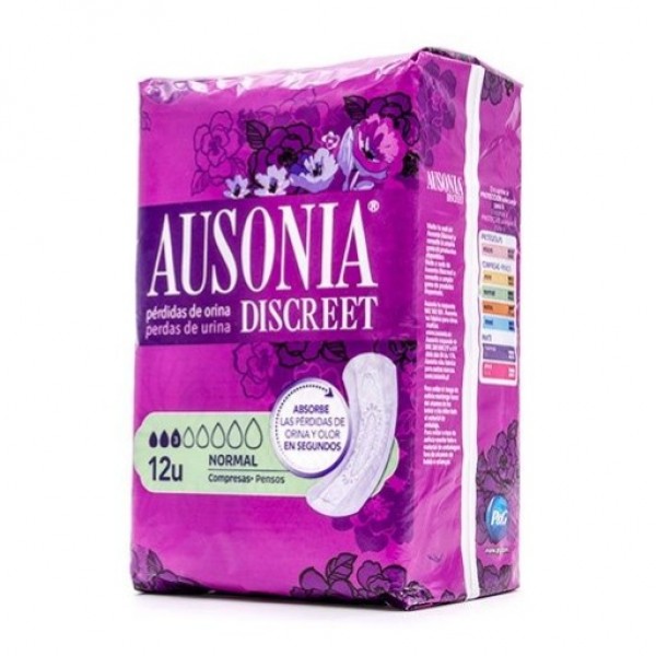 Ausonia Discreet Compresas Incontinencia Normal 14 Unidades