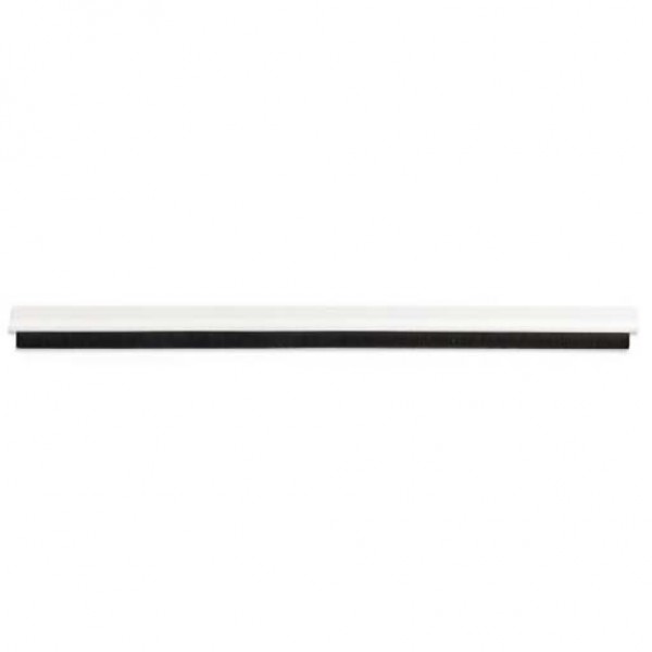 Burlete adhes.pvc cepillo 1m.x45mm.bl.