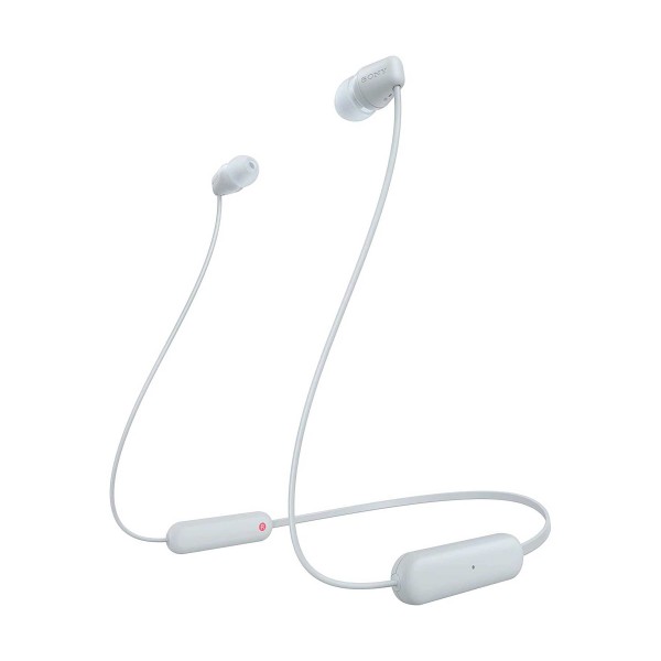 Sony wi-c100 white / auriculares inear inalámbricos