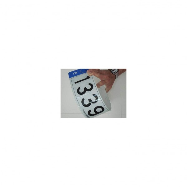 SUMEX Matrícula Acrílica Coche Homologada Alto Impacto 52 x 11 CM (2)