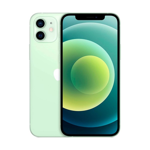 Apple iphone 12 green 5g/ reacondicionado / a14 bionic/4gb/128gb/6.1" oled super retina xdr / dual sim