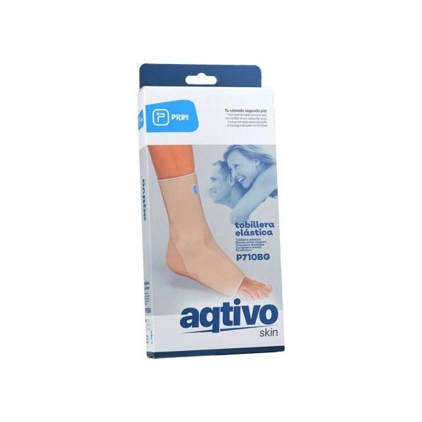 Prim Aqtivo Skin Tobillera Elástica P710 Beige Talla S
