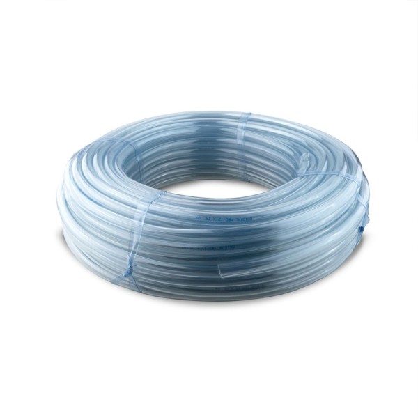 Tubo pvc cristal 12x16 50m