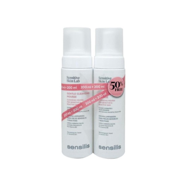 Sensilis Gentle Cleansing Mousse Duplo 2x200ml Promo 