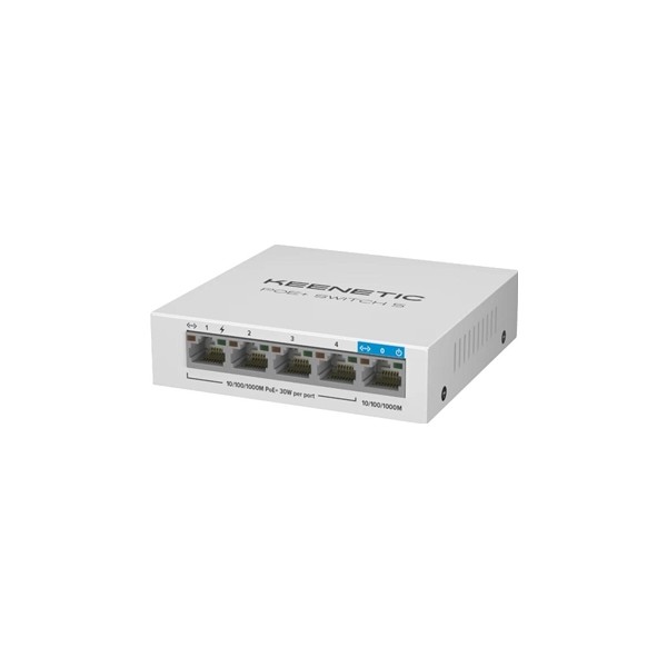 Keenetic poe switch 5 gigabit 5 puertos