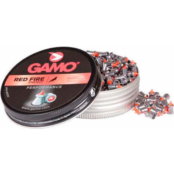 Balines red fire energy performance calibre 5,5 mm (.22) 1 g (15,42 gr) 100 uds